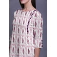 thumbnail image 2 of Bimba Kurta à Manches 3/4 Imprimée Kurti Droite Vêtements d'Été pour Femmes, 2 of 6