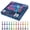 24 Colors/Box, variant on Lynono Glittering Marker 0.7mm Fine Point For Scrapbooking Card Making Journal Planner