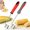 2pcs, variant on Corn Peeler for Corn on the Cob, 304 Stainless Steel Cornes Cob Stripper Tool with Wooden Handle & Curved Blade, Ergonomic Kernel Remover for Fresh Cooked or Frozen Corns, Professional Corns Stripper