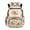 Cartoon Capybara on Airplane Print, variant on FUIALDOLG Salamander Pattern School Backpack for Kids with Breathable Soft School Bag, Lightweight 17 pollici Boys Backpack for Hiking Elementary School