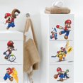 thumbnail image 1 of Calcomanía de pared de Pvc con dibujos animados decorativos de Mario, pegatinas de pared 3d divertidas, decoración de jardín de infancia, 1 of 2