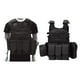 thumbnail image 5 of C táctico militar para hombres, c de , c de , c de viaje para pesca , chaqueta con múltiples Negro Baoblaze Chaleco para juegos al aire libre, 5 of 7