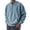 156#Blue, variant on Baggy Sweatshirt Men Quarter Zipper Sweatshirt No Hood Man Lightweight 3/4 Zip Pullover Long Sleeve Vintage Sweaters Purple 3XL