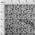 thumbnail image 2 of oneOone Cotton Jersey Gray Fabric Floral Fabric For Sewing Printed Craft Fabric By The Yard 58 Inch Wide, 2 of 5