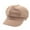 Khaki, variant on MSJUHEG Beret Hats for Women Sun Hat Bucket Hat Female Casual Solid Caps Hard Edge Visors Vintage Caps Hat Hats for Women Fascinators Hats for Women Cotton 1PC Hat Beige One Size