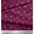 thumbnail image 2 of Soimoi polyester Crepe Fabric Dot,Monkey & Bear Cartoon Decor Fabric Printed Yard 42 Inch Wide, 2 of 3
