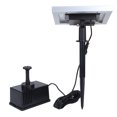 thumbnail image 4 of Water Cycle , Solar Rockery Fountain, Intelligent Brushless  Solar Direct Drive  220L / H For Fish Pond, 4 of 8