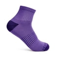 thumbnail image 3 of Fruit of the Loom Womens Value Ankle Socks, 3-Pack, Sock Sizes 4-10, 3 of 9