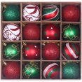 thumbnail image 1 of Bolas de Decoración navideña YUANXCMXG 16 Uds 6 cm, 1 of 5