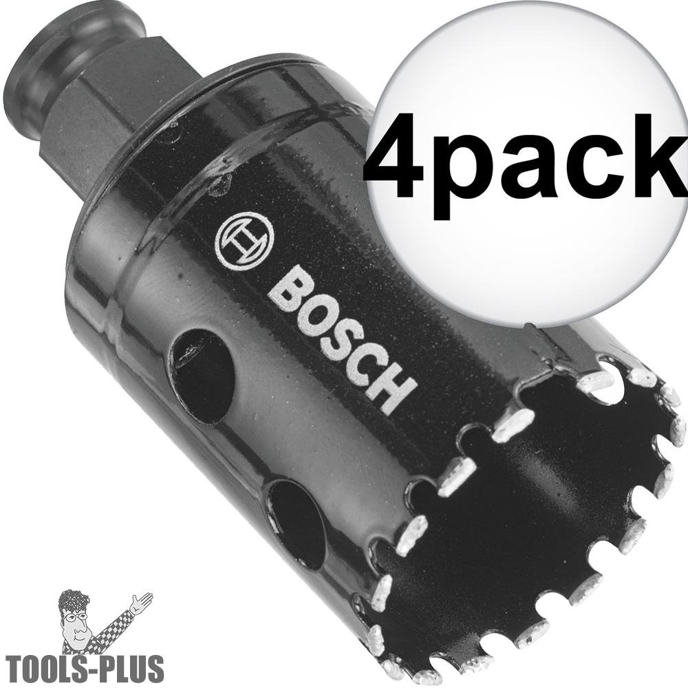 Bosch HDG112 Diamond Grit Hole Saw 11/2" 4Pack