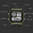 thumbnail image 3 of Reloj Deportivo Al Aire Libre, WR30M Reloj Despertador Con Espejo De Resina Acrílica Resistente Al Agua Reloj Deportivo Digital Luminoso Con Segundo Cronógrafo Para Uso Diario, 3 of 7