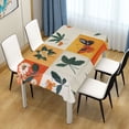 thumbnail image 3 of Yayeee Tablecloths for Rectangular Tables 60 x 60 inch Party Table Cover, Cartoon Plants, 3 of 6
