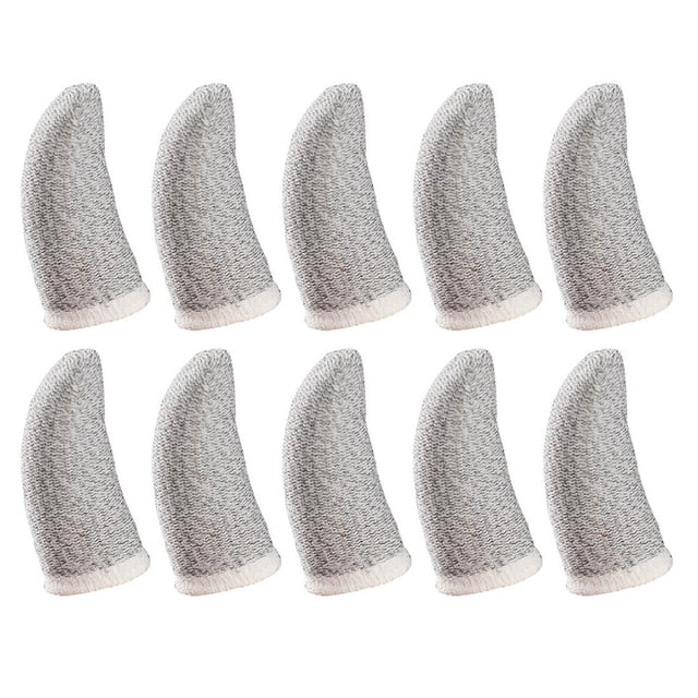 MIANGASTORE 10 Pcs Manchons de Doigts Flexibles Confortables Couvertures de Doigts Fines Fournitures de Jeu