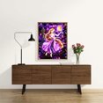 thumbnail image 4 of Cuadros Decorativos 5D bricolaje diamante pintura completo redondo taladro Disney princesa pared decoración Rhinestone JShteea Nuevos Originales, 4 of 8