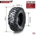 thumbnail image 4 of Set of 2 WANDA ATV Tires 23x7-10 23x7x10 4PR Big Horn Style, 4 of 6