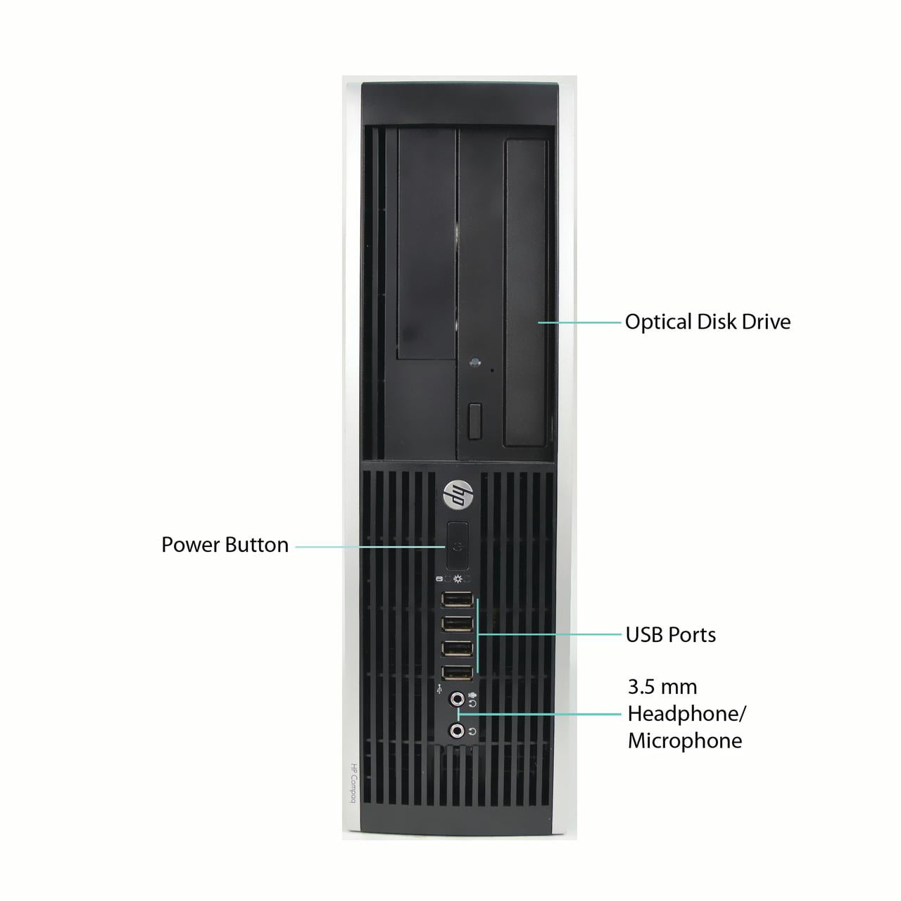 Restored HP 6300-SFF Desktop PC with Intel Core i5-3470 3.2GHz