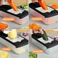 thumbnail image 6 of Multifunctional Vegetable Chopper Yrmaups Under $5 ! 7-in-1 Food Processor with Container for Slicing Dicing Grating Kitchen Gadget Perfect for Meal Preparation and Time Saving Cooking Tasks, 6 of 6