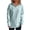 Blue-1, variant on Womens Oversized Sweater Quarter Zip Cable Knit Sweaters Fashion Fall Winter Chunky Loose Fit Pullover Tops
