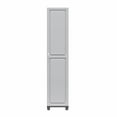 thumbnail image 3 of Systembuild Evolution Kendall 16" Wooden Utility Storage Cabinet, Dark Gray/Light Gray, 3 of 14