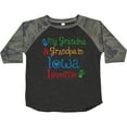 thumbnail image 3 of Inktastic Iowa Grandma Grandpa Loves Me Boys or Girls Toddler T-Shirt, 3 of 5