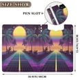 thumbnail image 3 of FORMRS A4 Clipboard Folder with Pen Holder Horizontal Foldable School Office Binder, Neon Road, 3 of 9