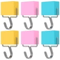 thumbnail image 1 of 6Pcs Magnetic Hook Nail Free Strong Magnet Hooks Mini Multi-Purpose Hooks for Kitchen, 1 of 8