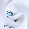 thumbnail image 4 of Staki Unisex Baby Clothes 5 Piece Layette Sets Cotton 0-3 Months Clothes Outfits for Baby Boys Girls Gift Set (Tops+Hat+Pants+Bib)(Blue,One Size), 4 of 7