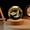 1PC,Flying angel, variant on GKNET Luminous solar system Artificial crystal Sphere Quartz Night lamp Glass Ball-1PC-6cm+6cm USB Lamp base-Flying angel