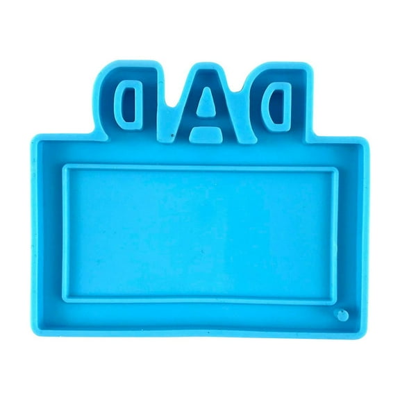 Furenl Diy Silicone Molds for Father's Day & Mother's Day – Creative Molds for Pendants, Keychains, Picture Frames, Desktop Ornaments, and Gifts for Mom