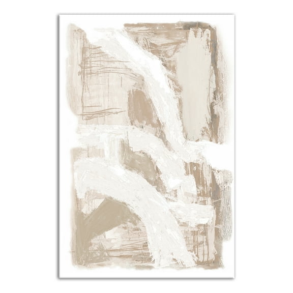 Creative Products Cream Painterly Abstract 20 x 30 Canvas Wall Art