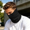 thumbnail image 6 of UPF 50 UV Protection Cooling Neck Gaiter Breathable Scarf Face Clothing Neck Gaiter Mask Sunscreen Breathable Bandana for Cycling Fishing Running Outdoor Sports Men Women Black Free Size, 6 of 7