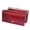 Red-B, variant on TAZAG magnetic buckle women's patent leather wallet long multi-card slot genuine leather clutch