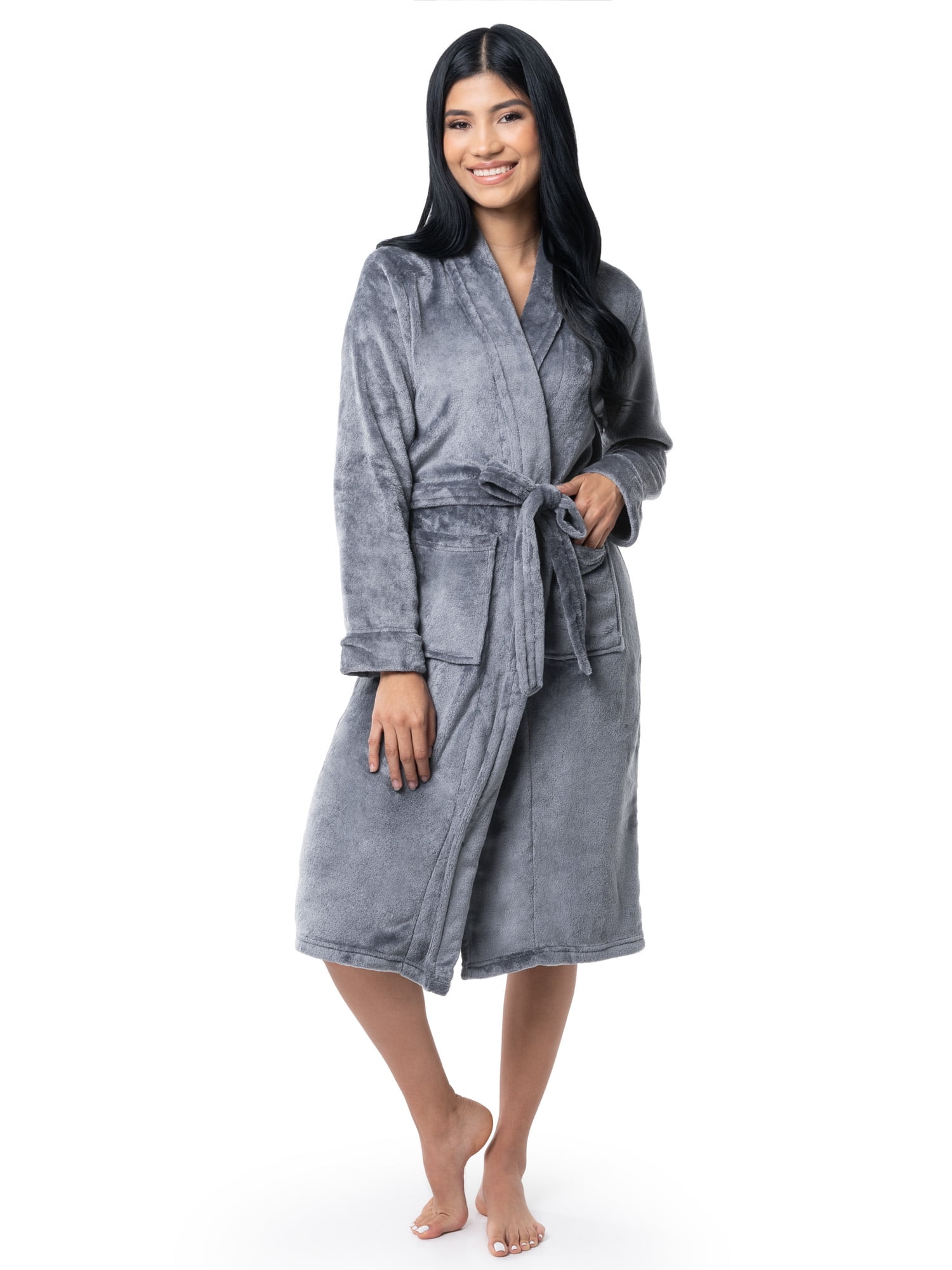 Fruit of the Loom Women's Beyond Soft Fleece Robe, Sizes XS/S-4X