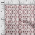 thumbnail image 1 of oneOone Polyester Lycra Peach Fabric Geometric Watercolor Craft Projects Decor Fabric Printed By The Yard 56 Inch Wide, 1 of 4