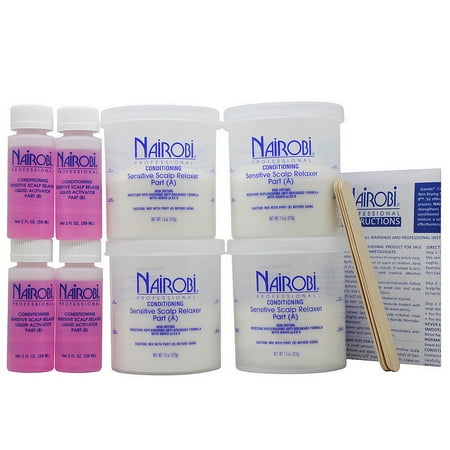 Nairobi Sensitive Scalp Relaxer System 4 Full Or 8 Single Touchup