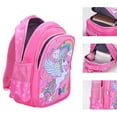 thumbnail image 4 of Kids Girl Unicorn Backpack Kindergarten Student School Bag Rucksack, 4 of 5