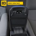 thumbnail image 4 of Fundas de consola AOMSAZTO para Forester 2013-2018 de cuero azul, 4 of 7