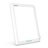 Verilux HappyLight Lucent - One-Touch Light Therapy Daylight Lamp with 10,000 Lux, UV-Free, LED Bright White Light & Detachable Stand for Boosting Mood & Improving Sleep