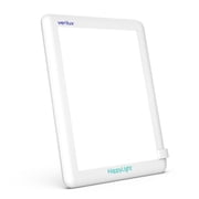 Verilux HappyLight Lucent - One-Touch Light Therapy Daylight Lamp with 10,000 Lux, UV-Free, LED Bright White Light & Detachable Stand for Boosting Mood & Improving Sleep