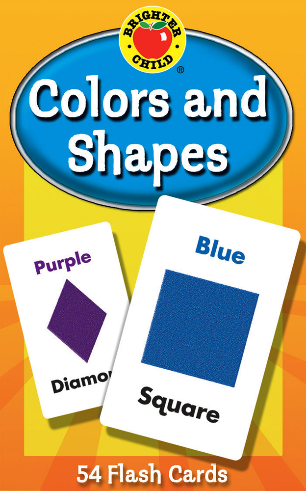 Brighter Child Colors and Shapes Flash Cards Grade PK-1 (54 cards) - image 2 of 2