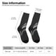 thumbnail image 2 of Fotbe Black And White Shark Calcetas Largas con Estampado para Hombre y Mujer – Calcetas de Compresión Transpirables y Elásticas, Viajar y Uso Diario Talla 5-11, 2 of 6