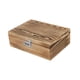 thumbnail image 5 of Colección de alcancías de madera, alcancía decorativa rectangular para mujeres, mamás y papás café, 5 of 9