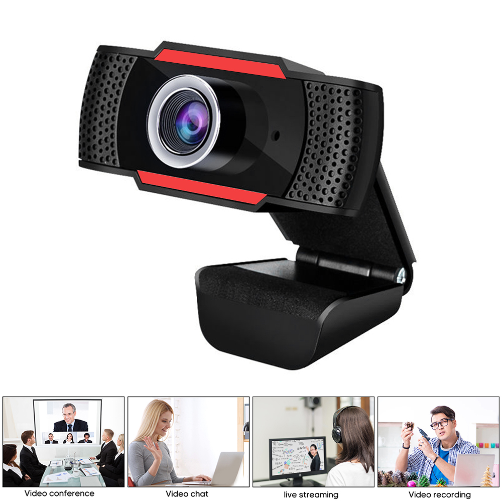 HD Webcam USB Camera Drive-free Web Cam Online Studying Meeting Calling Video Camera Built-in ...