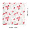 thumbnail image 3 of KAKOWELY 2 bolsas de servilletas para fiestas, servilletas novedosas, servilletas temáticas para fiestas, servilletas con estampado de fresas, suministros para servilletas, 3 of 4