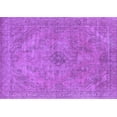 thumbnail image 1 of Ahgly Company Indoor Rectangle Oriental Purple Industrial Area Rugs, 3' x 5', 1 of 4