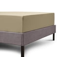 thumbnail image 6 of IR Imperial Rooms 2 Pack Fitted Sheet Hotel Deep Pocket Soft Sheet Queen Beige, 6 of 9
