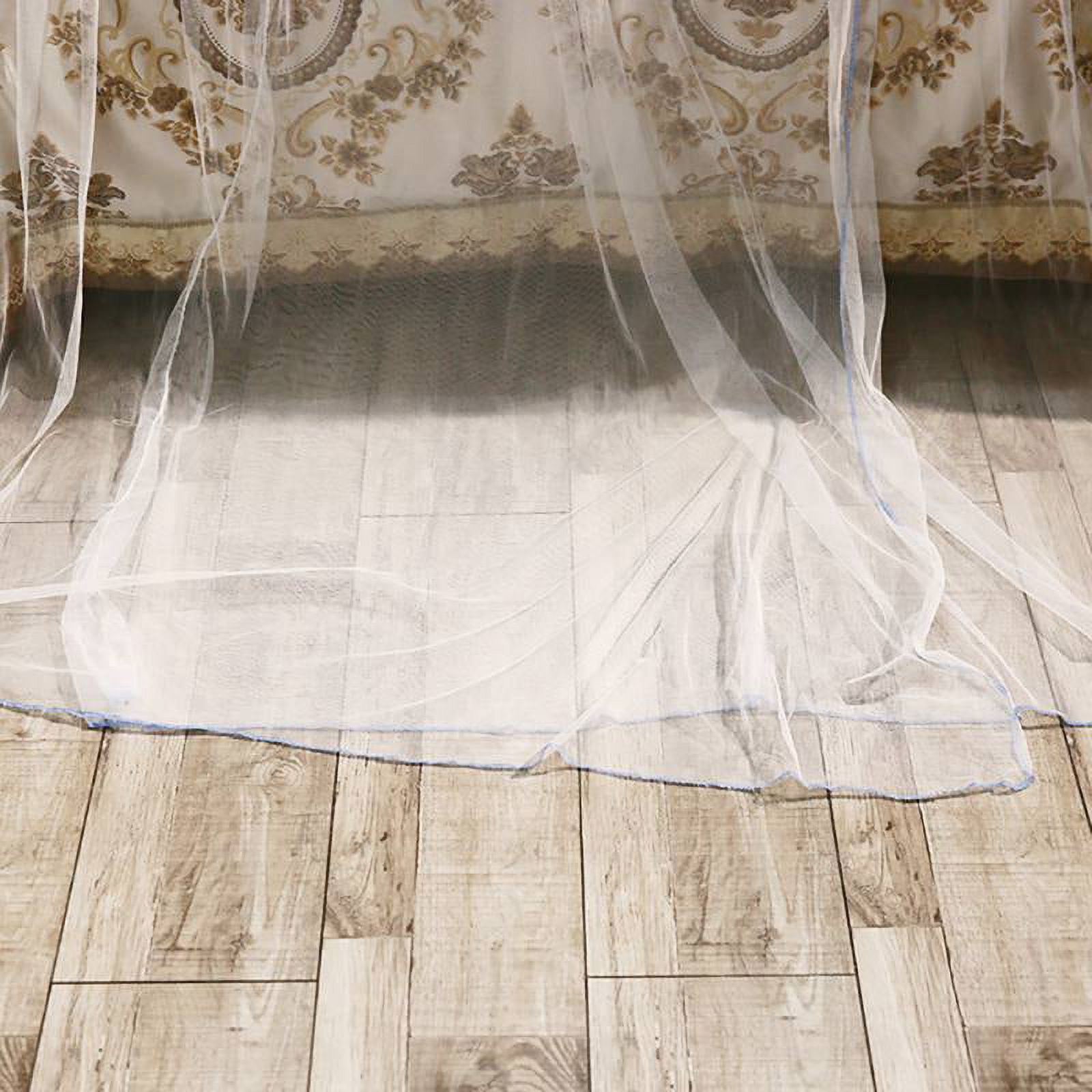 Polyester Mesh Bed Canopy Hung Dome Mosquito For Twin Full and Queen Size Beds Crib