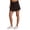 Dark Brown, variant on Avalanche Women's Buttery Soft Stretch Jersey Active Tennis/Hiking Skirt with Built-In Shorts