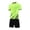 Black, variant on Boys Athletic Sets Boys Athletic Mesh Short Set Quick Dry Tee & Breathable Mesh Shorts Lightweight Outfit(Gold,9-10 Years)