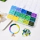 thumbnail image 2 of Kit De Cuentas Redondas Planas De Arcilla Polimérica Para Fabricación De Joyas, Suministros Para Manualidades DIY A Sunnimix Cuentas espaciadoras de arcilla polimérica, 2 of 7